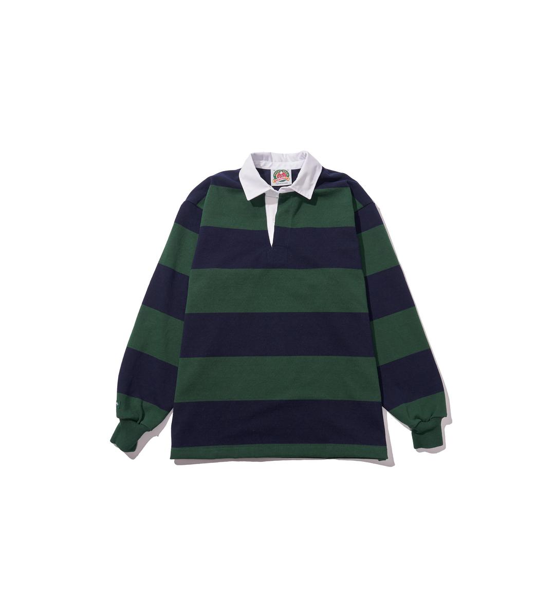 Classic Rugby Jersey Navy/Bottle