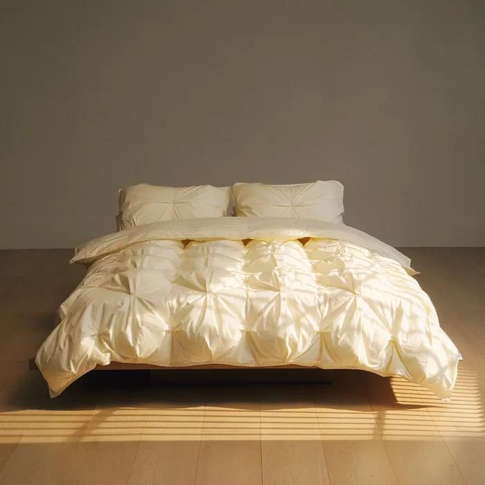 [29CM 단독] [04/06 순차 출고] 플러피 컴포터 베딩 세트 아이보리 (차렵이불 / 순면 / 사계절 / 가을 / 겨울)