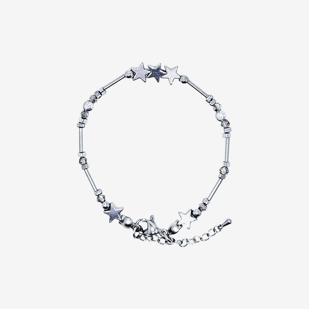 써지컬 막대 별 비즈 팔찌