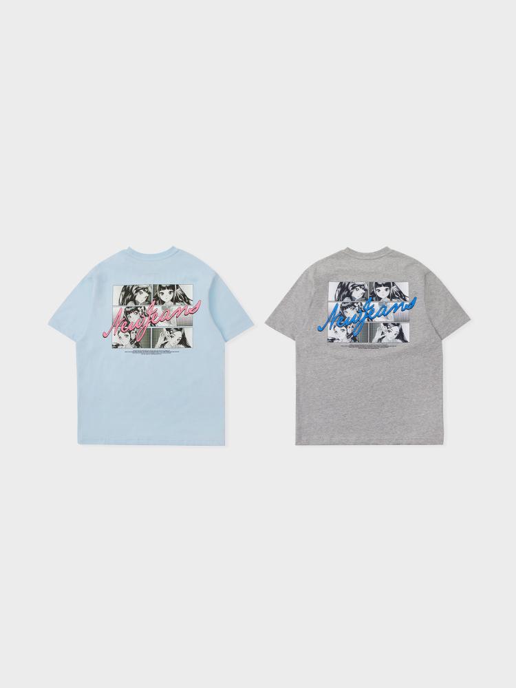 [뉴진스 티셔츠] NewJeans Get Up 반소매 티셔츠 (2 Color)