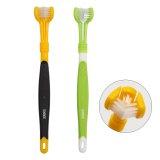 식스비 세방향 칫솔모 강아지 칫솔