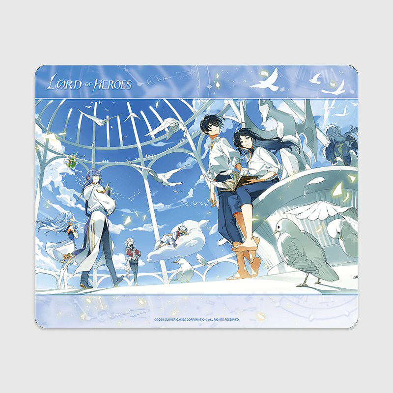 (콜라보) [로드 오브 히어로즈 4주년] 4주년 한정 일러 마우스패드 1종