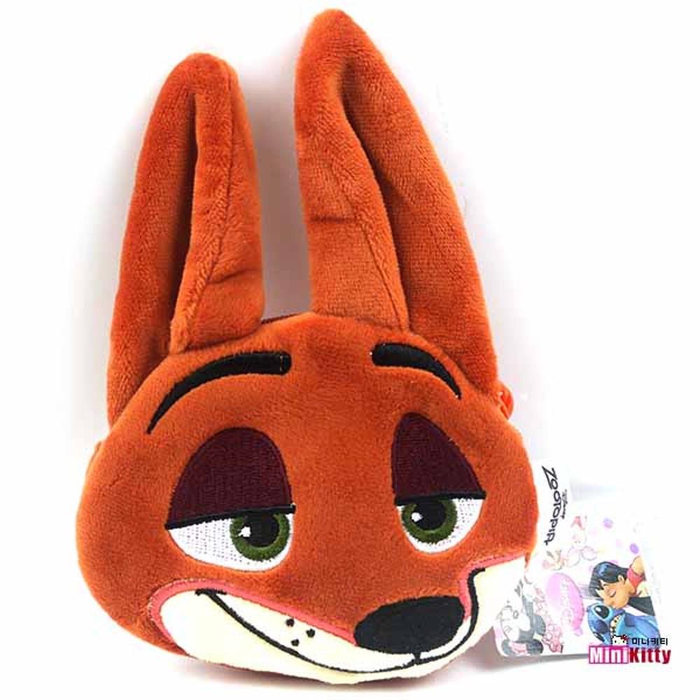 주토피아 닉 와일드 동전지갑 열쇠고리 키링 키홀더 키체인