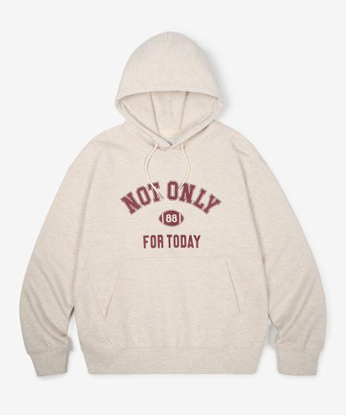 넘버볼 후드티 [오트밀]