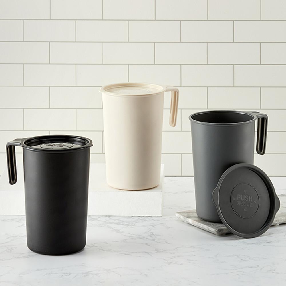 쓰담 음식물쓰레기통 가정용 미니 씽크대 싱크대휴지통 음쓰통 처리 2L