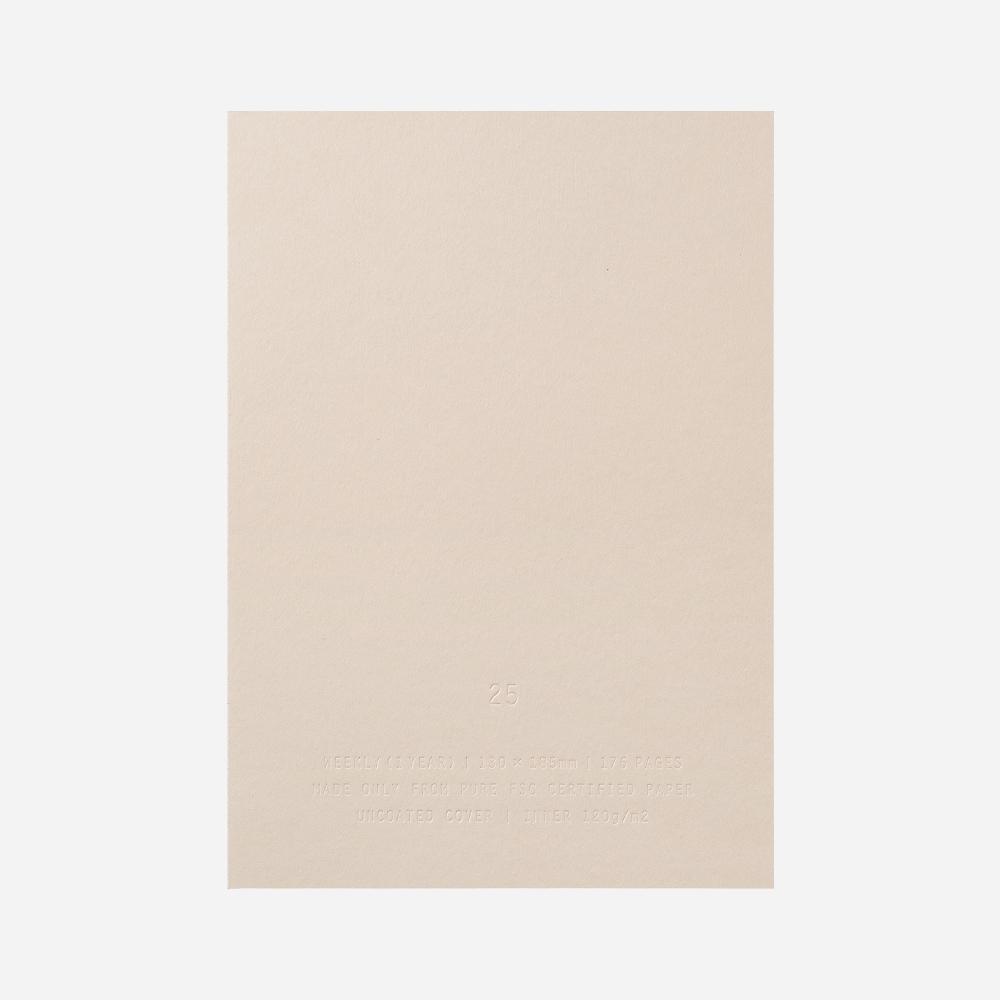 2025 Diary - Weekly