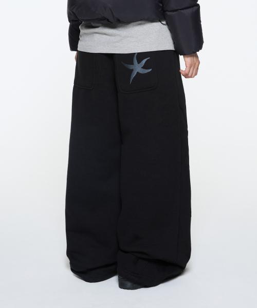TCM starfish sweat pants (black)