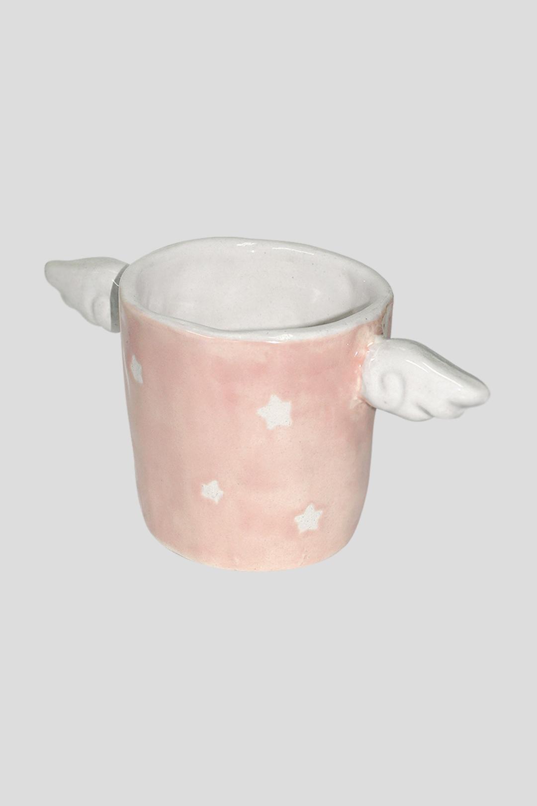 lucky angel cup pink