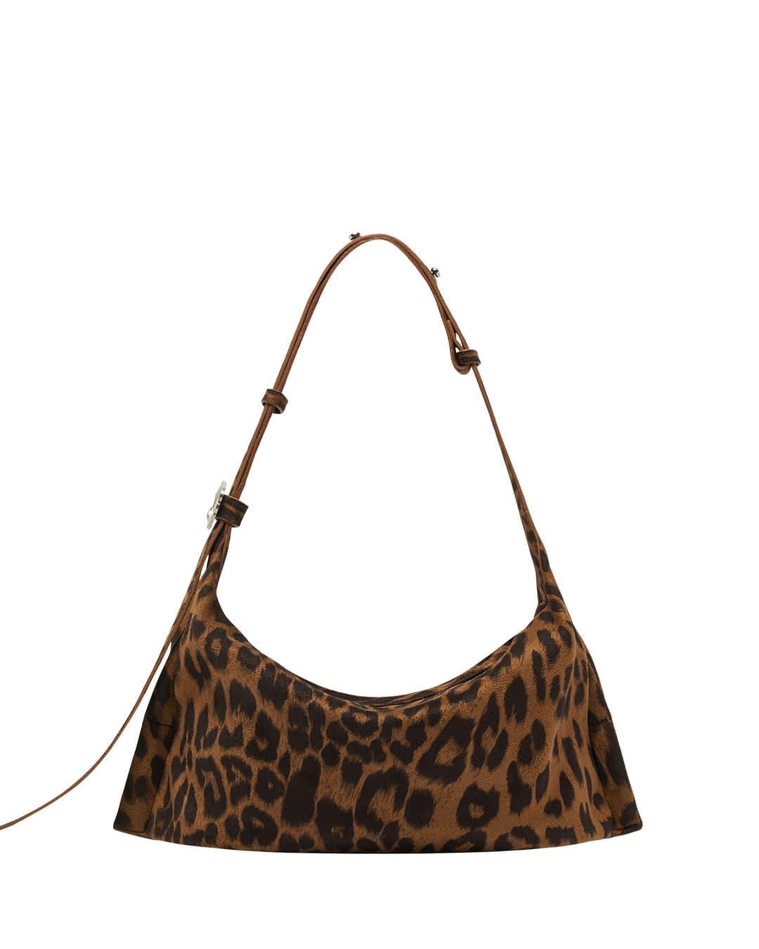 Nuovo mini Bag-누오보백 미니 / Leopard Brown