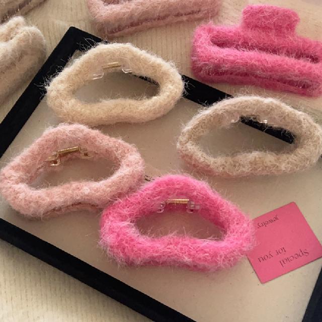 1+1 뭉게뭉게구름 올림머리 집게핀 헤어핀 머리핀 4종