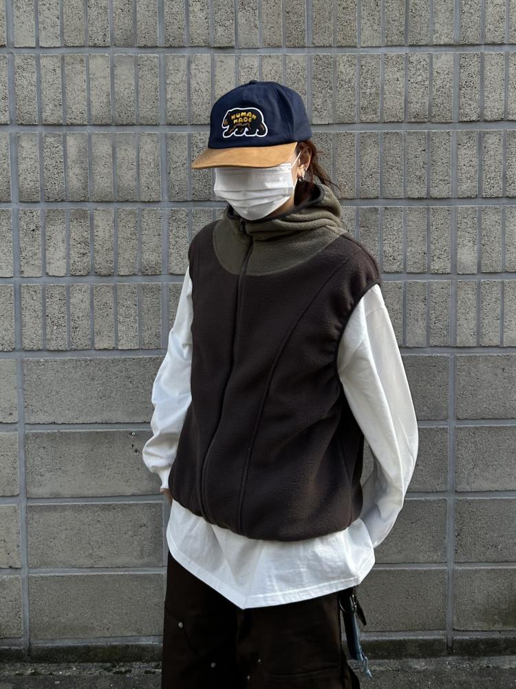 [Unisex] 후리스 배색 조끼