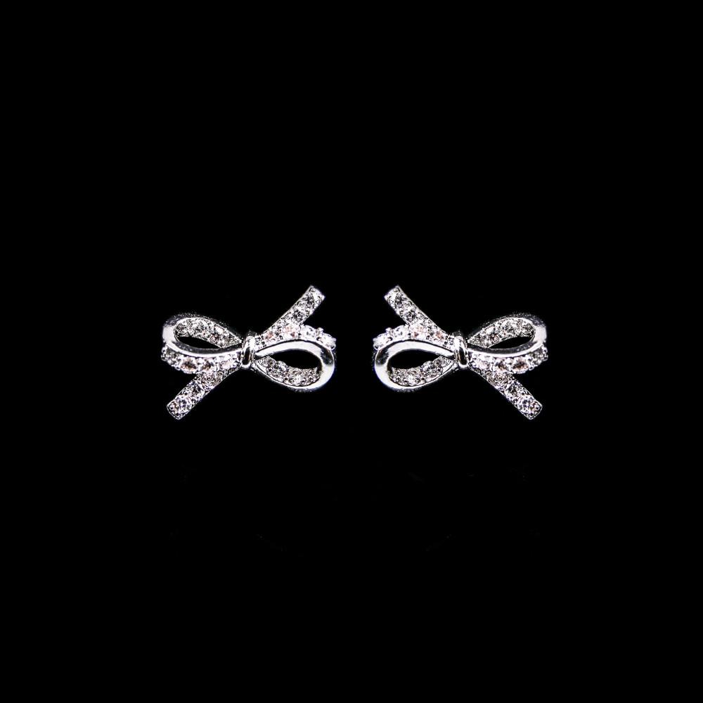 [쏘네] 에밀리아 리본  귀걸이, Emelia Ribbon Earrings