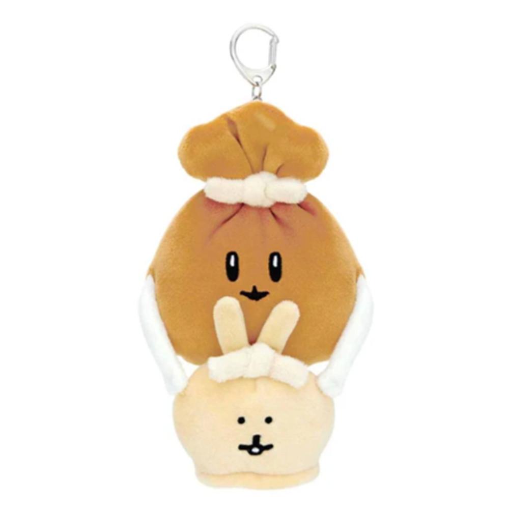나가노 농담곰 프렌즈 유부주머니 마스코트/모치킨짱 키링 키홀더 공포의 유부주머니