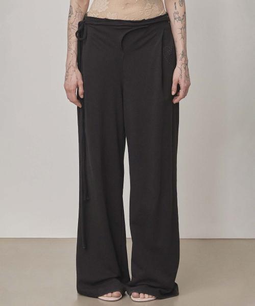 Wrap Sweatpants Black