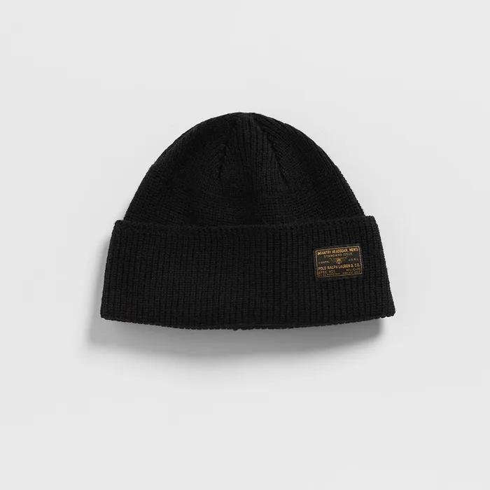 메리노 울 워치 캡 (BLACK)