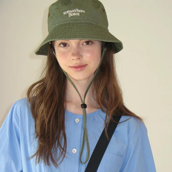 Vintage Wave Logo Safari Hat - 3Color