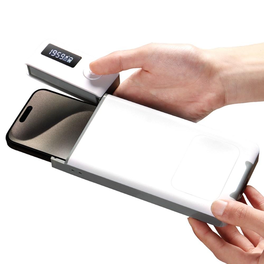 어썸컨셉 스마트폰 금욕 타이머 케이스 PRO 잠금 몰입 좌물쇠, 블랙, 1개