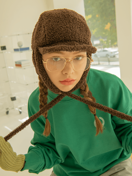 몽실 이어머프 트루퍼햇 BROWN