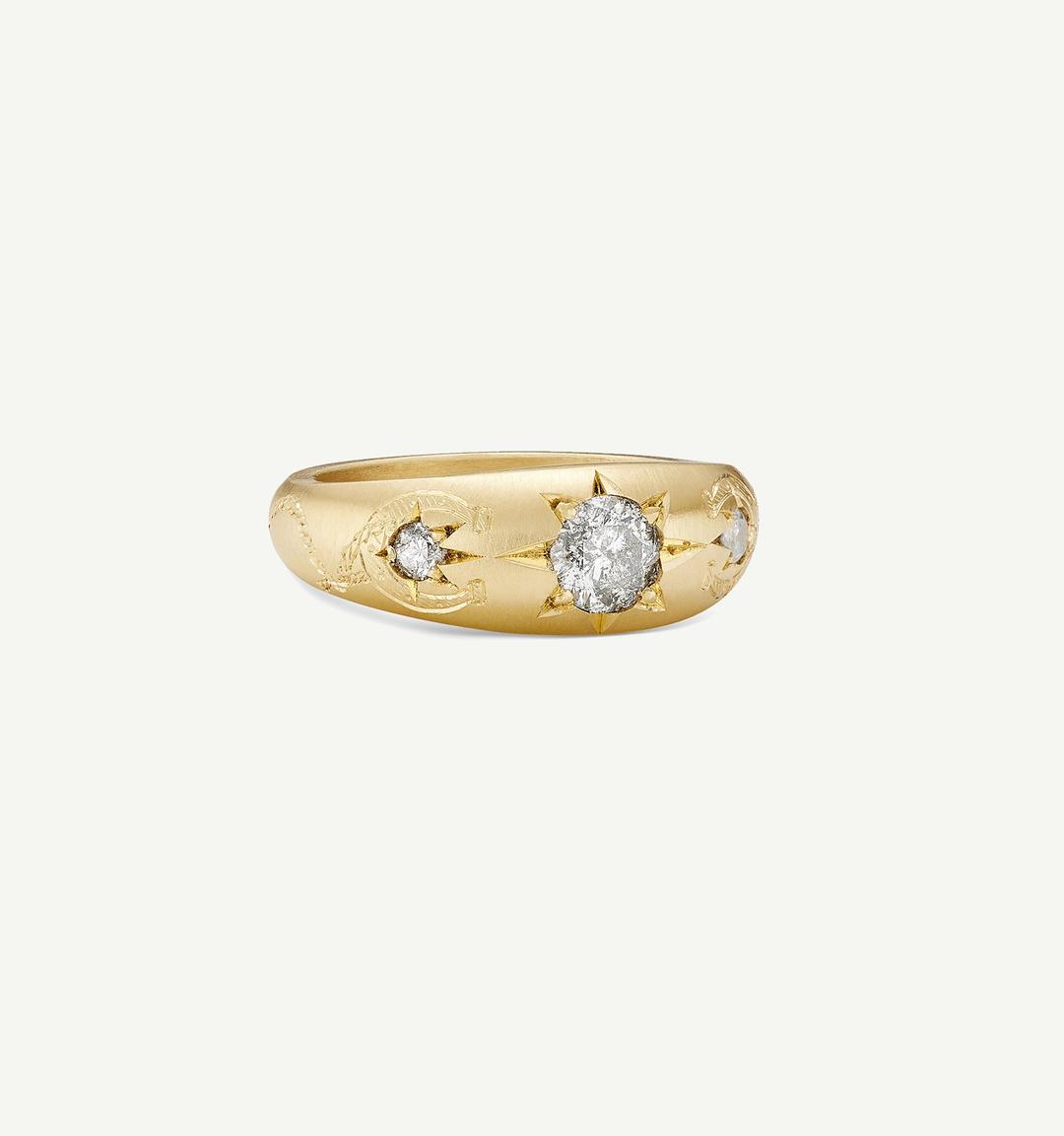 Lucky Horseshoe Ring