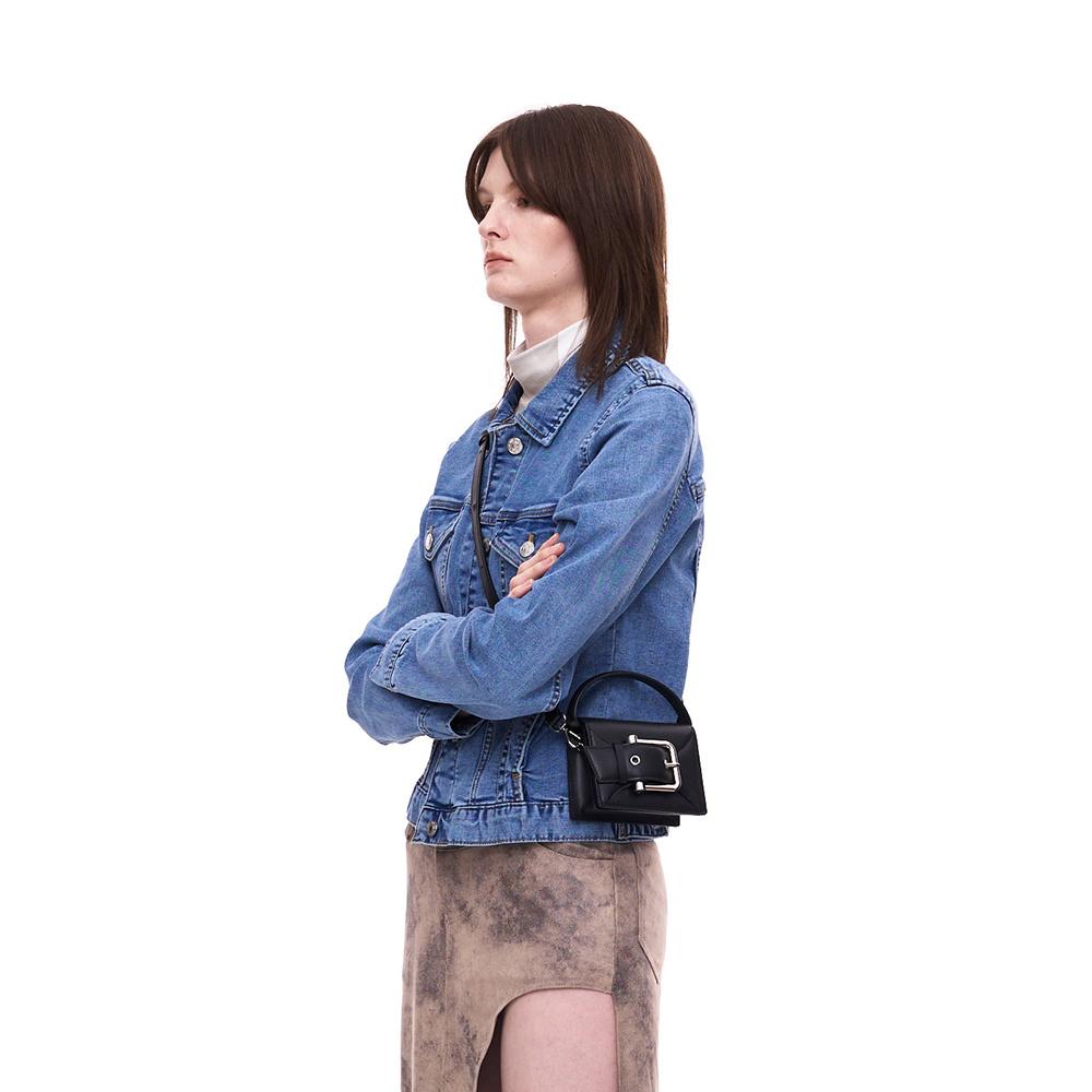 BELTED BROCLE_MICRO [BLACK]