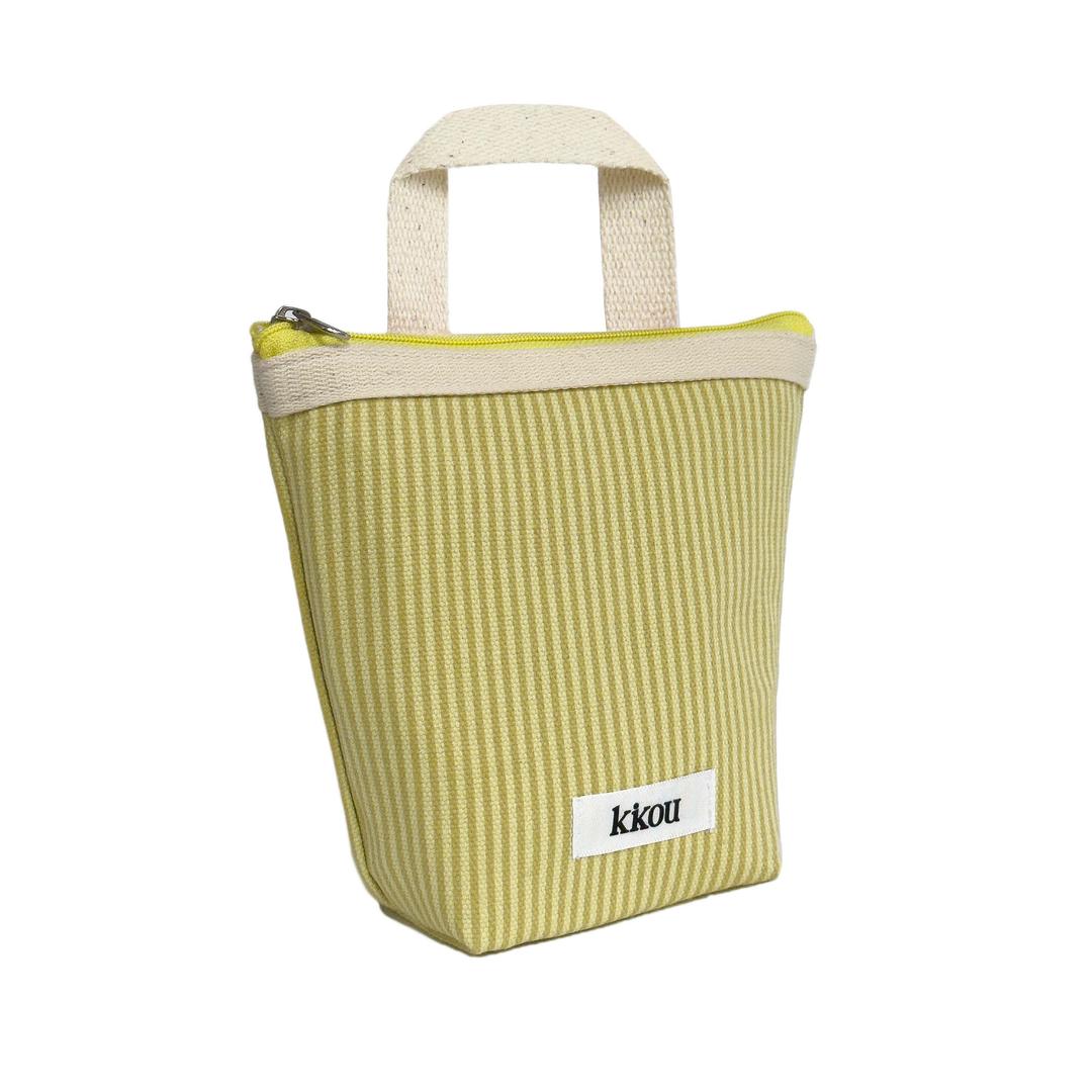 COMPACT HANDLE POUCH (ST. YELLOW)