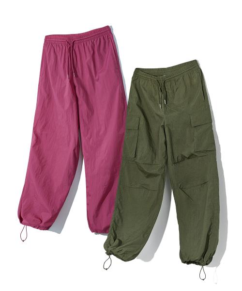 [23년ver.][2PACK] 쿨 나일론 스트링 팬츠