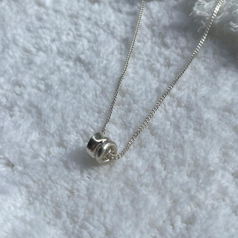 [주얼리페스타] 멜팅 파이프 목걸이_mvn51