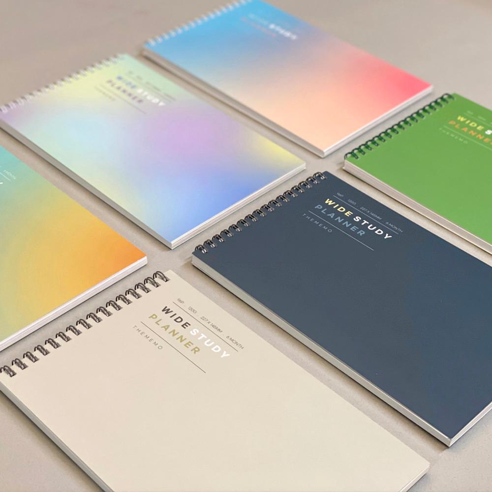 건망증 더메모 와이드 스터디플래너 6개월 (중고등학교, 수험생, 공시생  학습플래너)