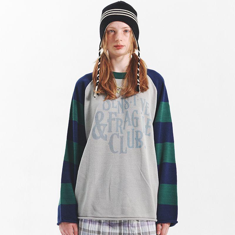 Fragile Club Pippi Sweater(GREEN)