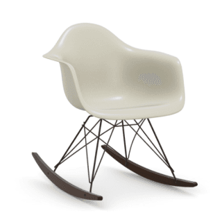 임스 파이버글라스 암체어 RAR / 베이직 다크 & 다크 메이플 , 파치멘트, VITRA