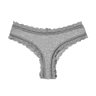 Minimal Lace Cheeky Panty Gray