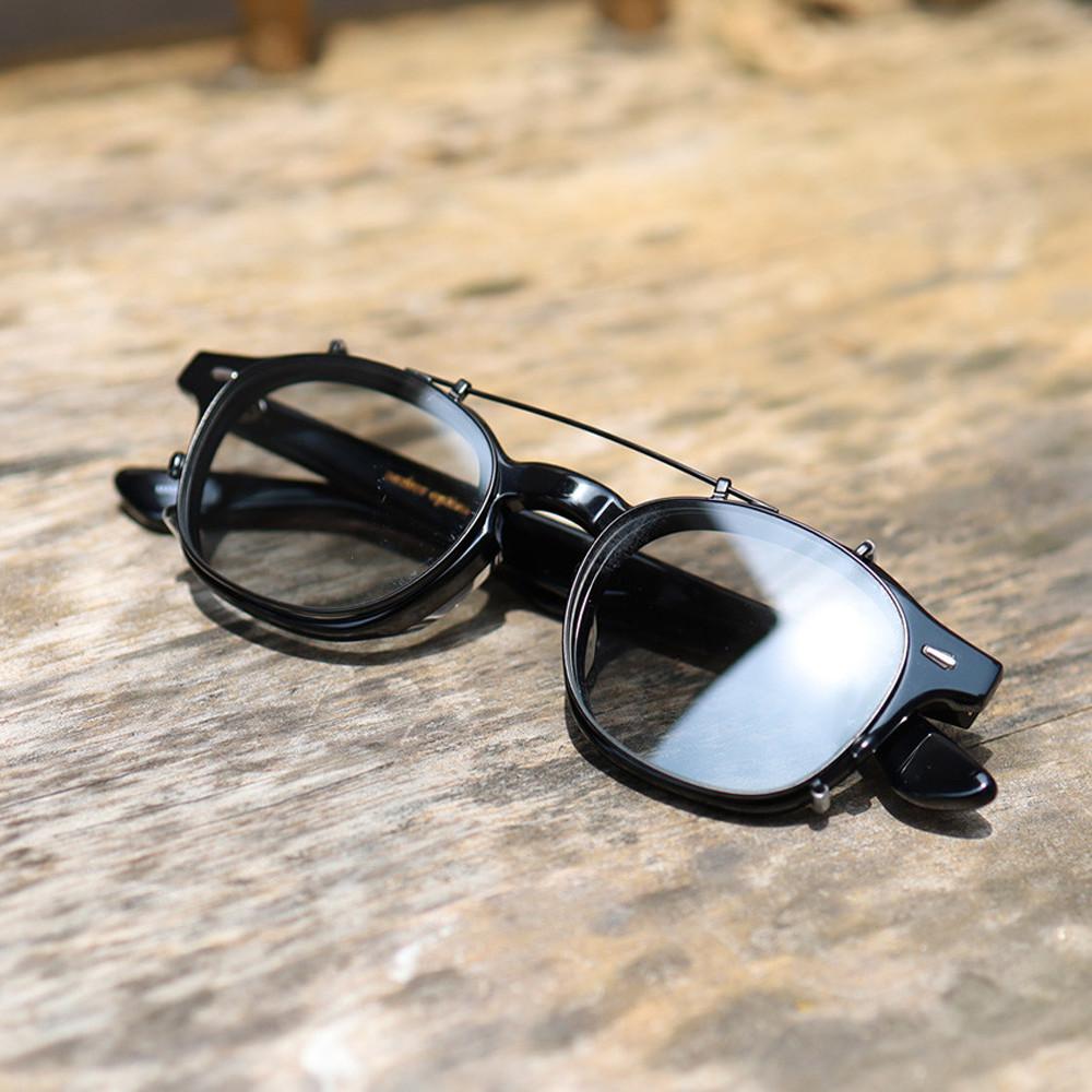 뿔테안경 긴즈버그 타르 전용 클립온선글라스 애쉬크로프트 레토 클립선글라스