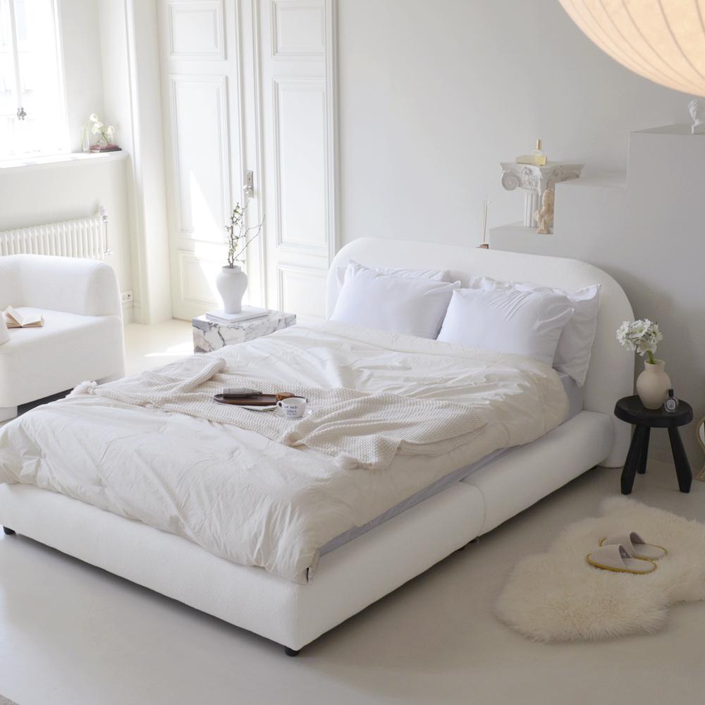 반트 마네모네 슈퍼싱글 퀸 킹 라지킹 헤드보드 패브릭침대 프레임