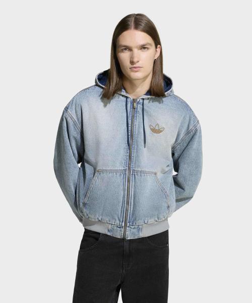 데님 패디드 재킷 - 인디고데님 / KE0131