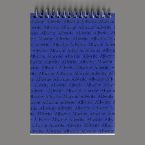 128p Plain Spring Notebook_Dazzling Blue (B6)