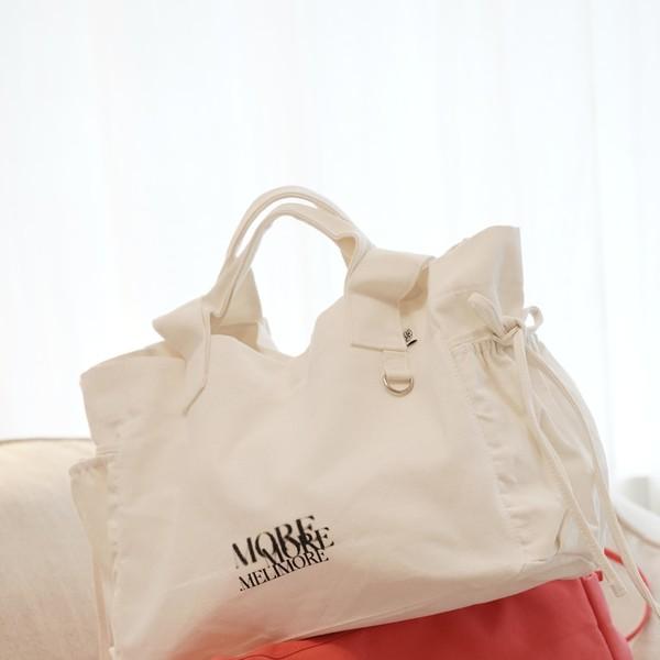 멜리모어 멜르니 리본 백 [Mel Leuni Ribbon Bag] - 아이보리(Ivory)