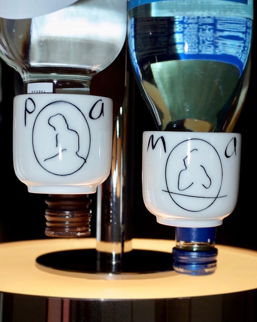 Mama Papa _ twin shot glass