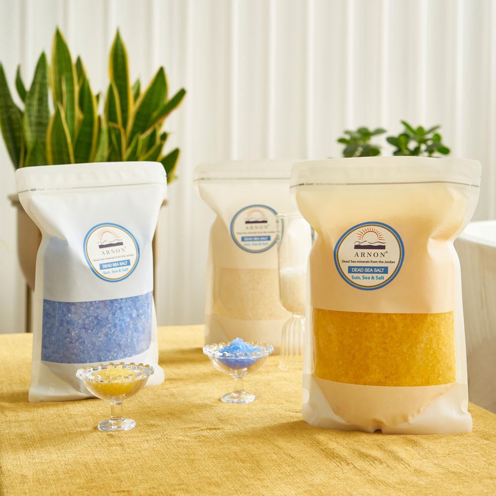 아르논 사해소금 입욕제 바스솔트 배스솔트 반신욕 목욕 아로마 족욕제 1.5kg