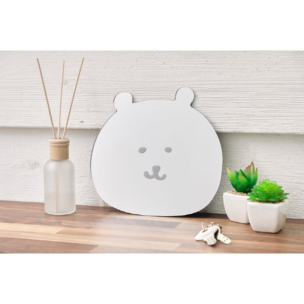 나가노 농담곰 다이컷 아크릴 미러 거울 붙이는거울