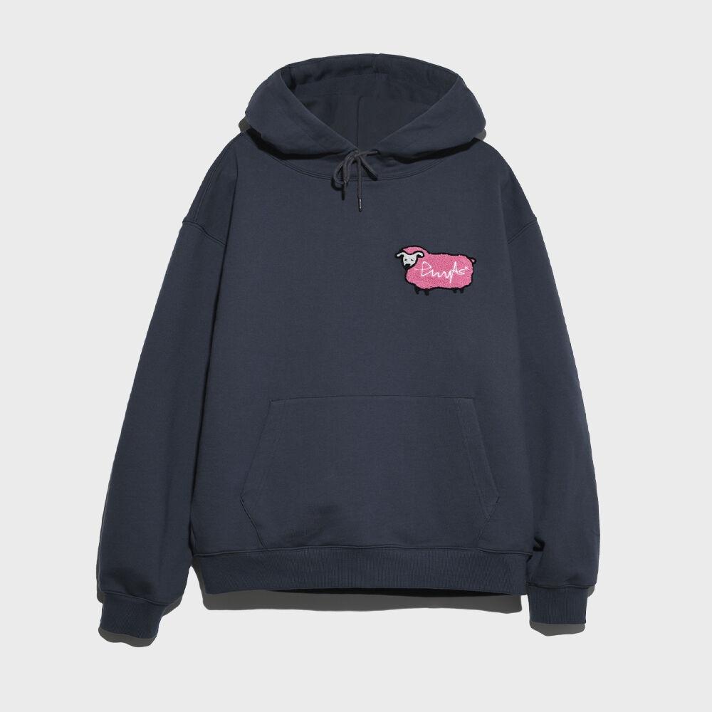 PHYPS® LAMB HOODIE CHARCOAL