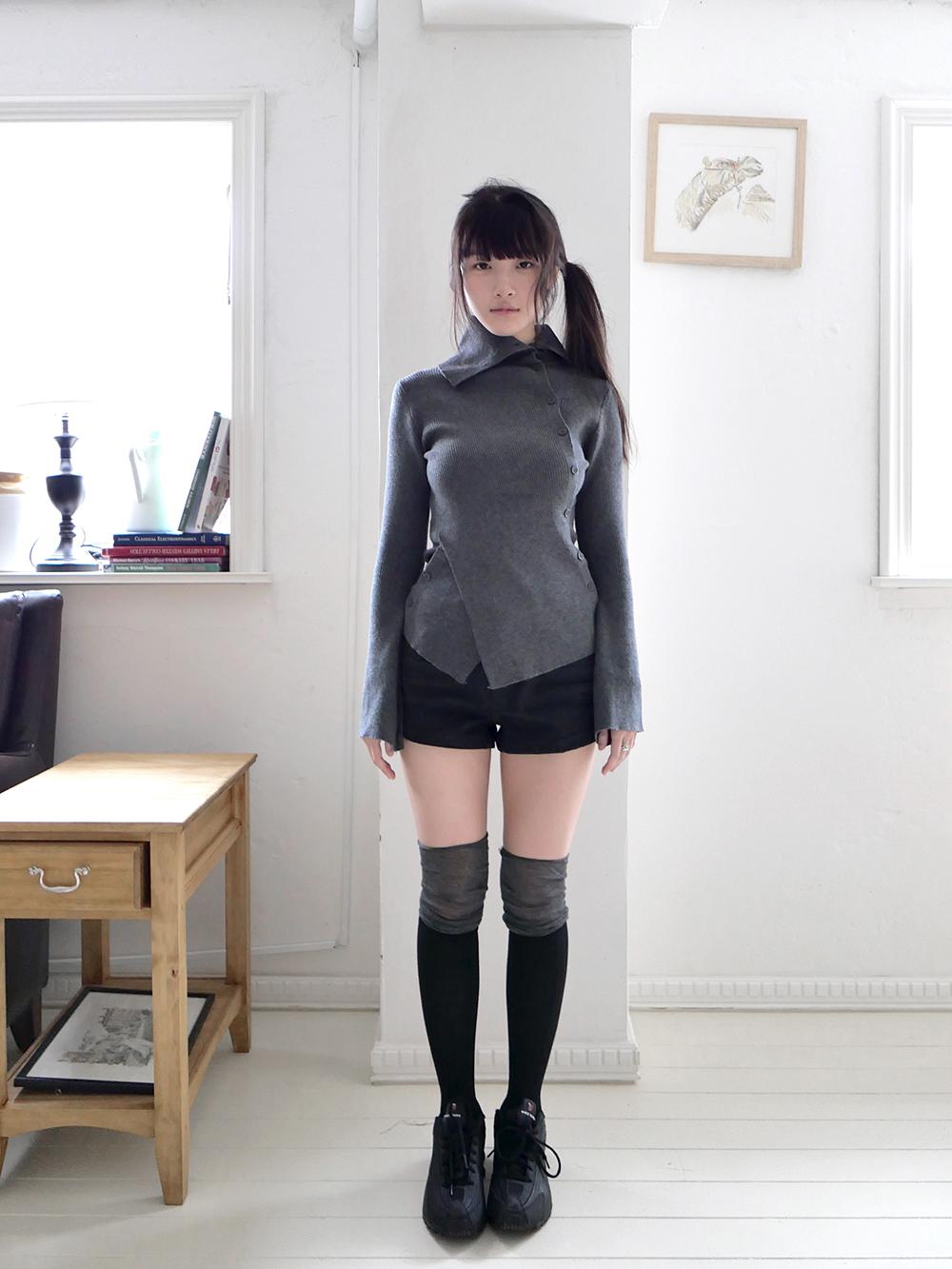 베이비랩 fade black short