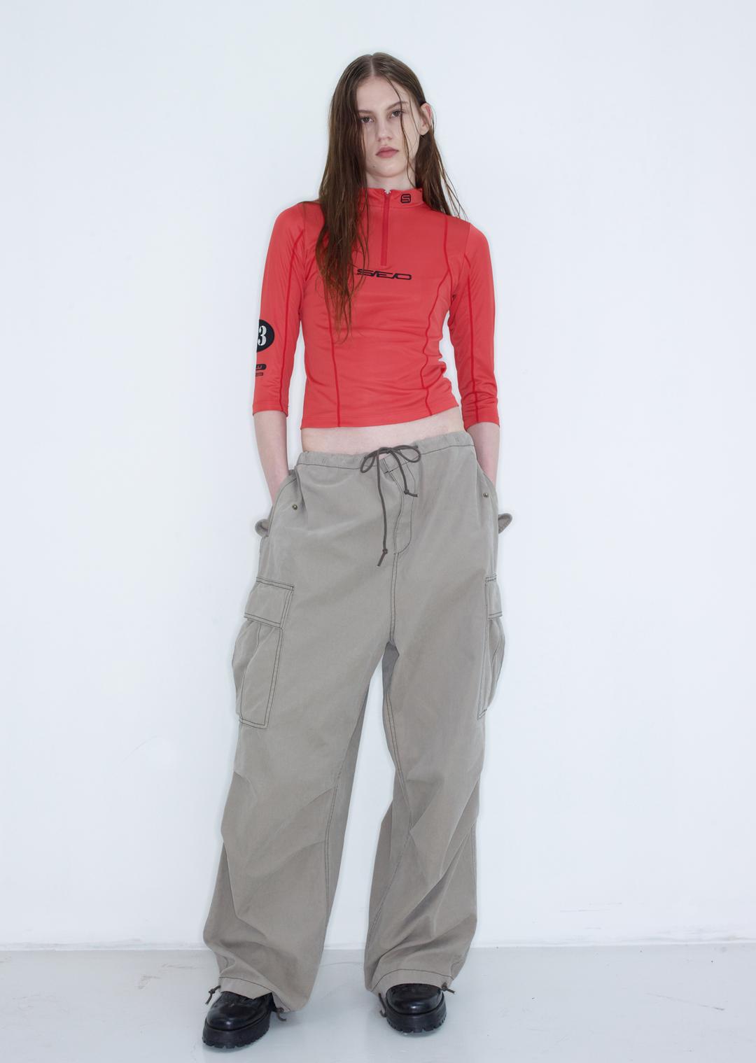 CYCLING JERSEY TOP SCARLET RED