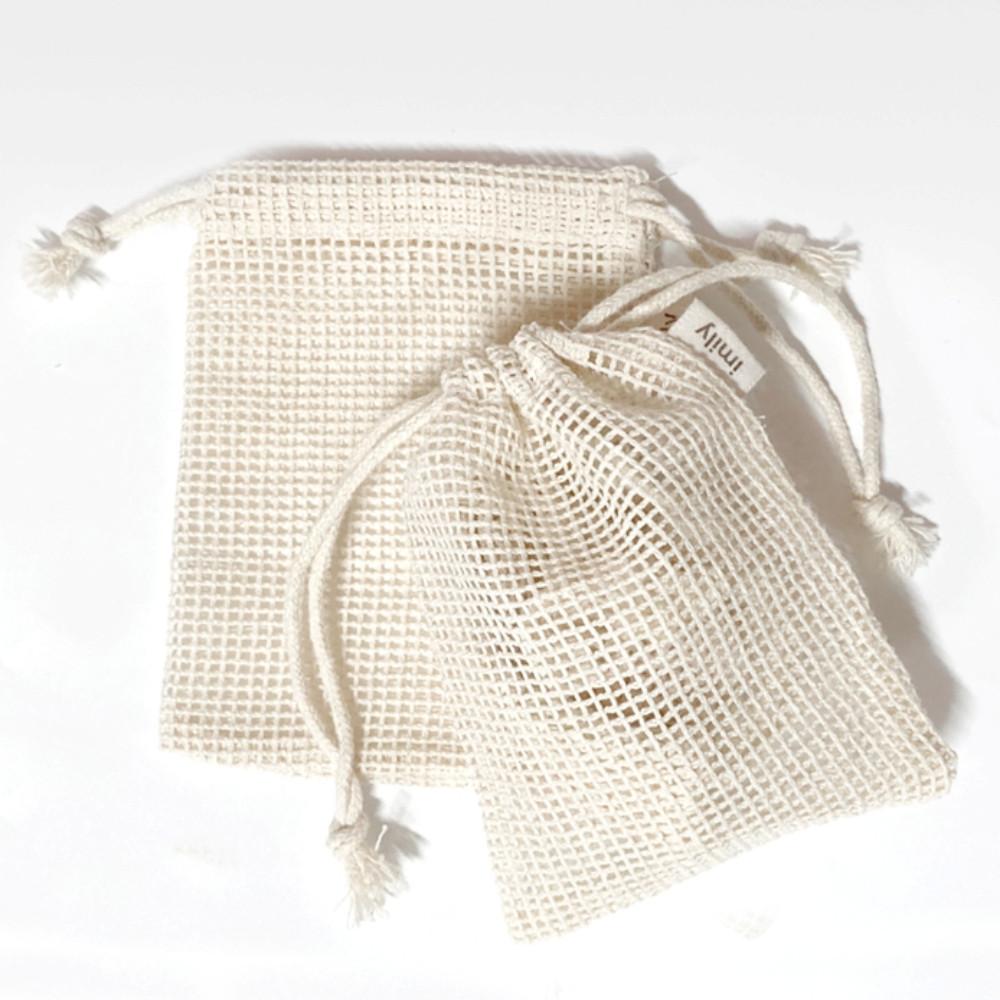 유기농 면 비누망 천연 비누 거품망 주머니