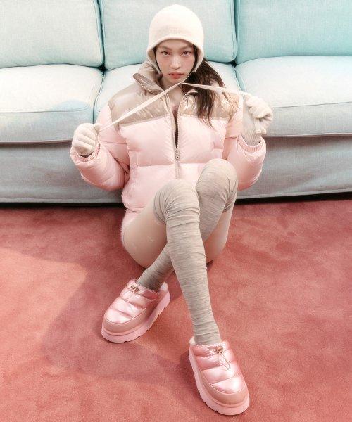 HIVER PADDING SLIPPER_PINK