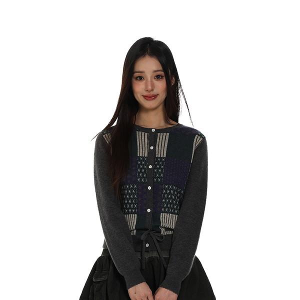 Polka dot vintage cardigan