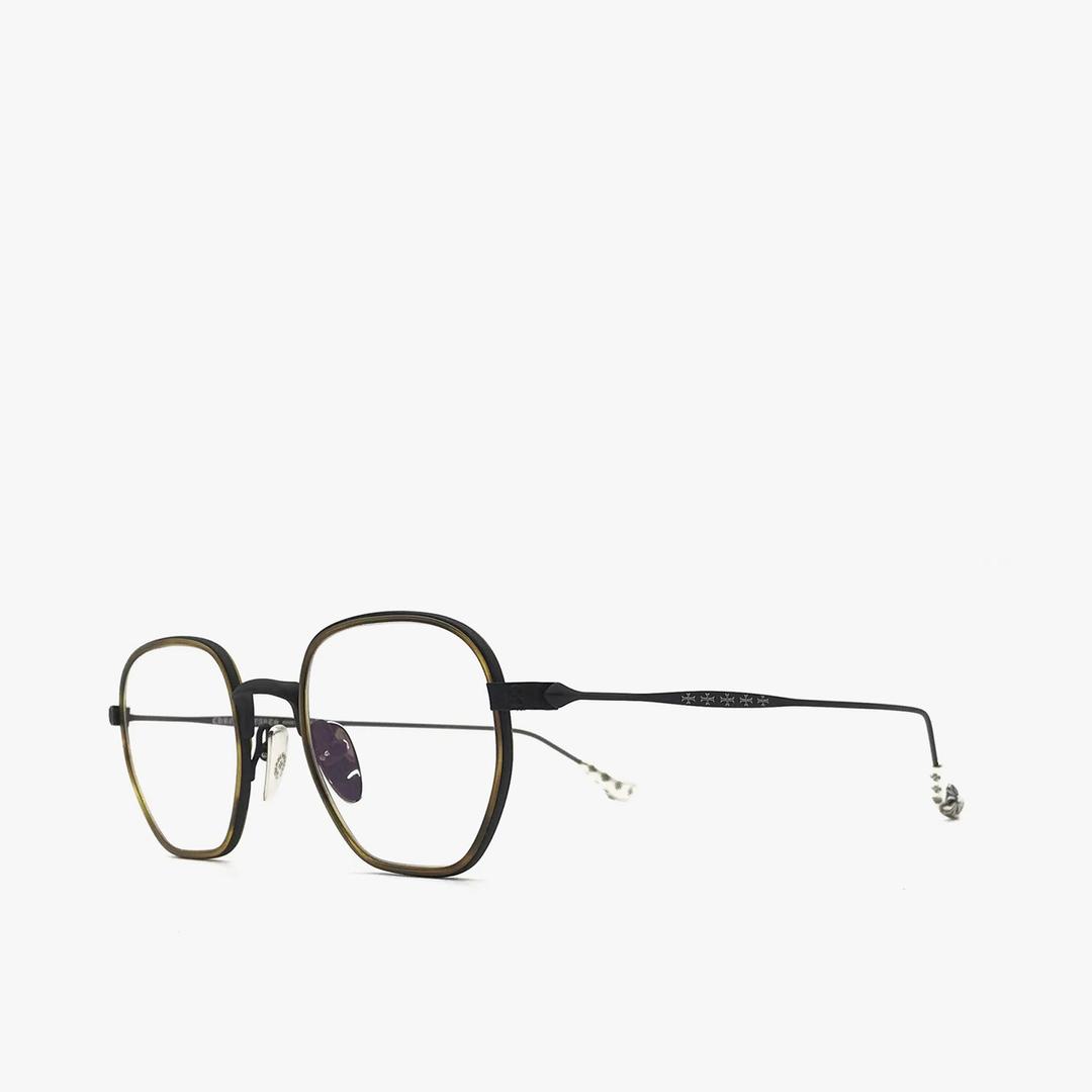 Chrome Hearts Bone Prone I BOS-MBK Matte Black Glasses Frame