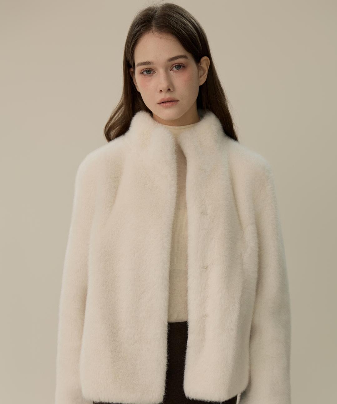 엘리오티 Fur Jacket_2Color