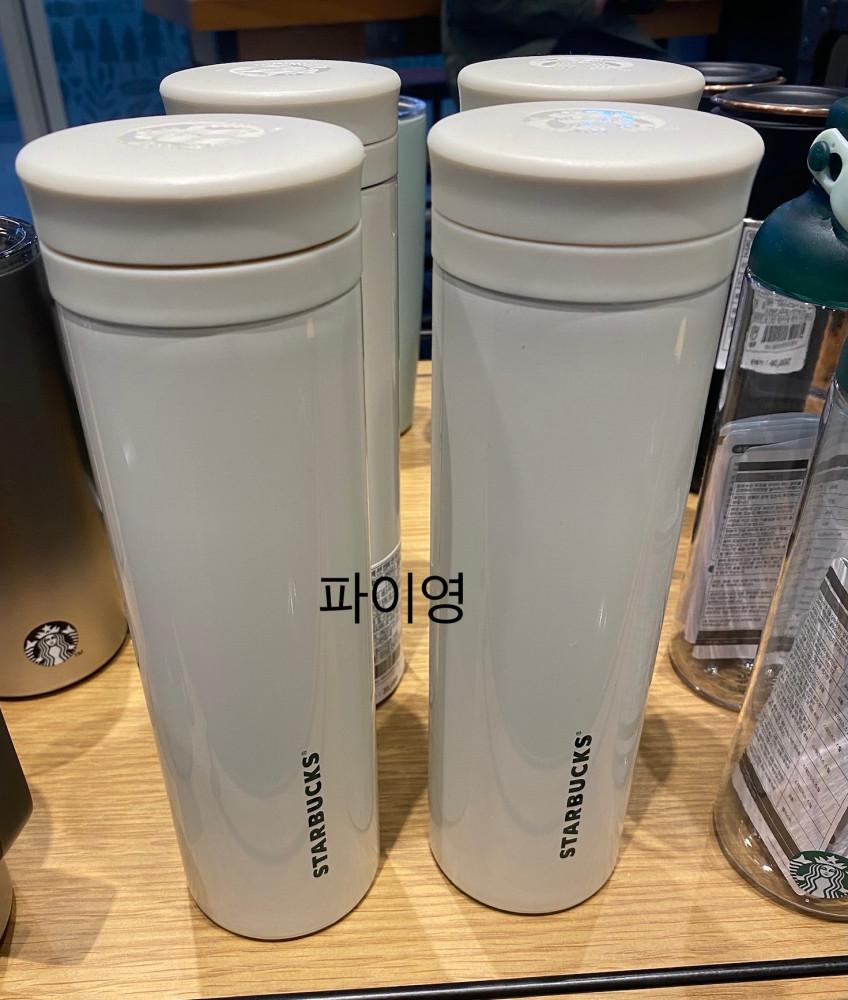 스타벅스 SS 화이트 아이리스 텀블러 473ml
