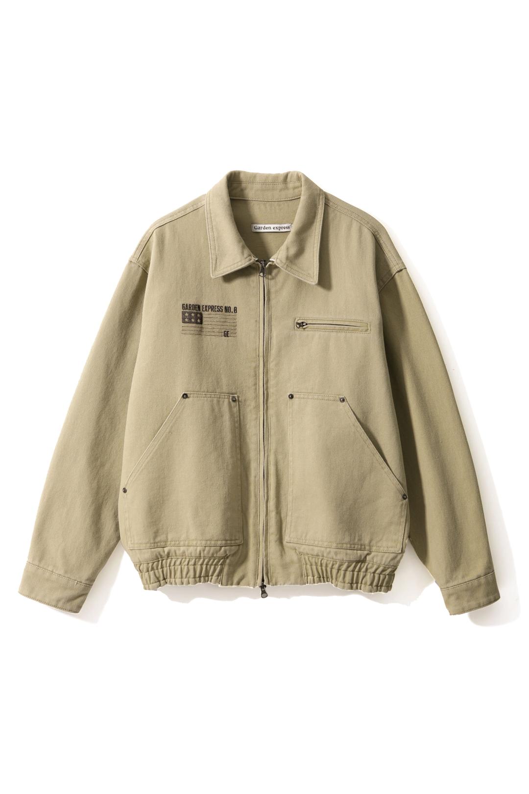 Pigment Work Jacket (beige)