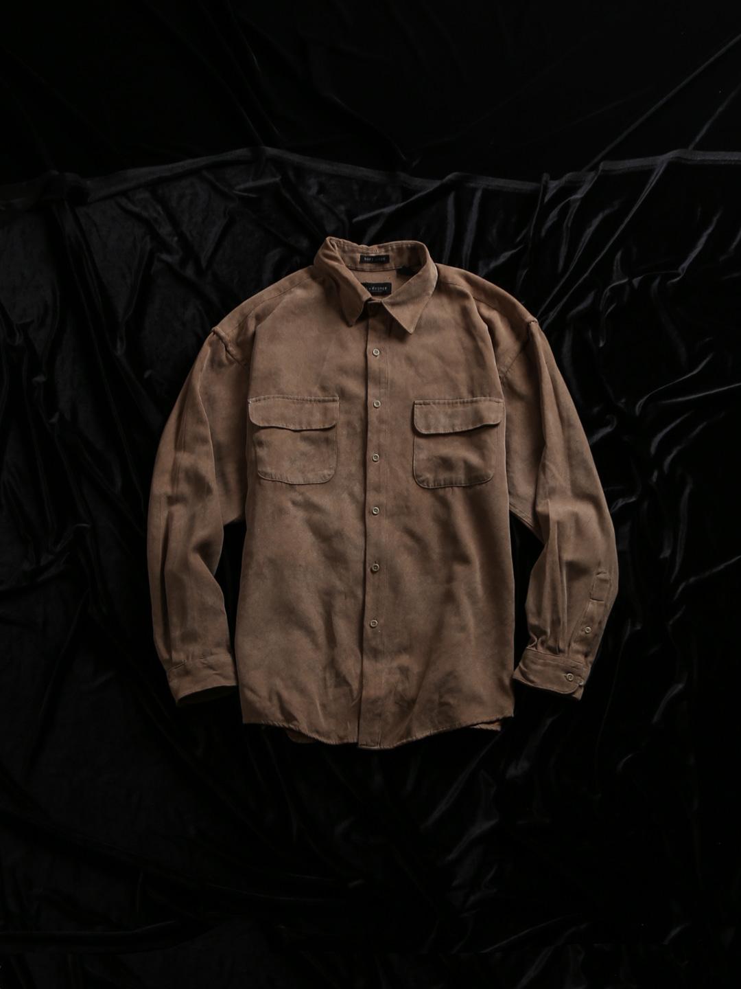 Velvet Suede Shirt A0432